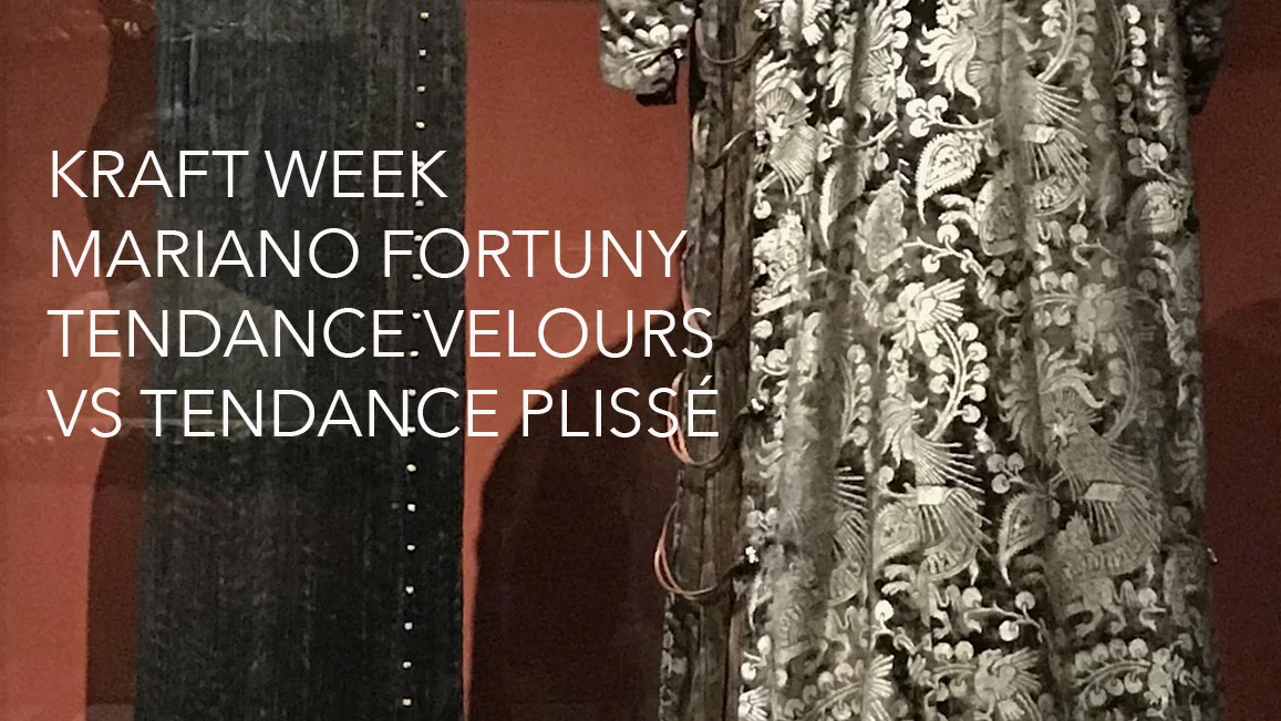 tendance Mariano Fortuny, opulence et raffinement