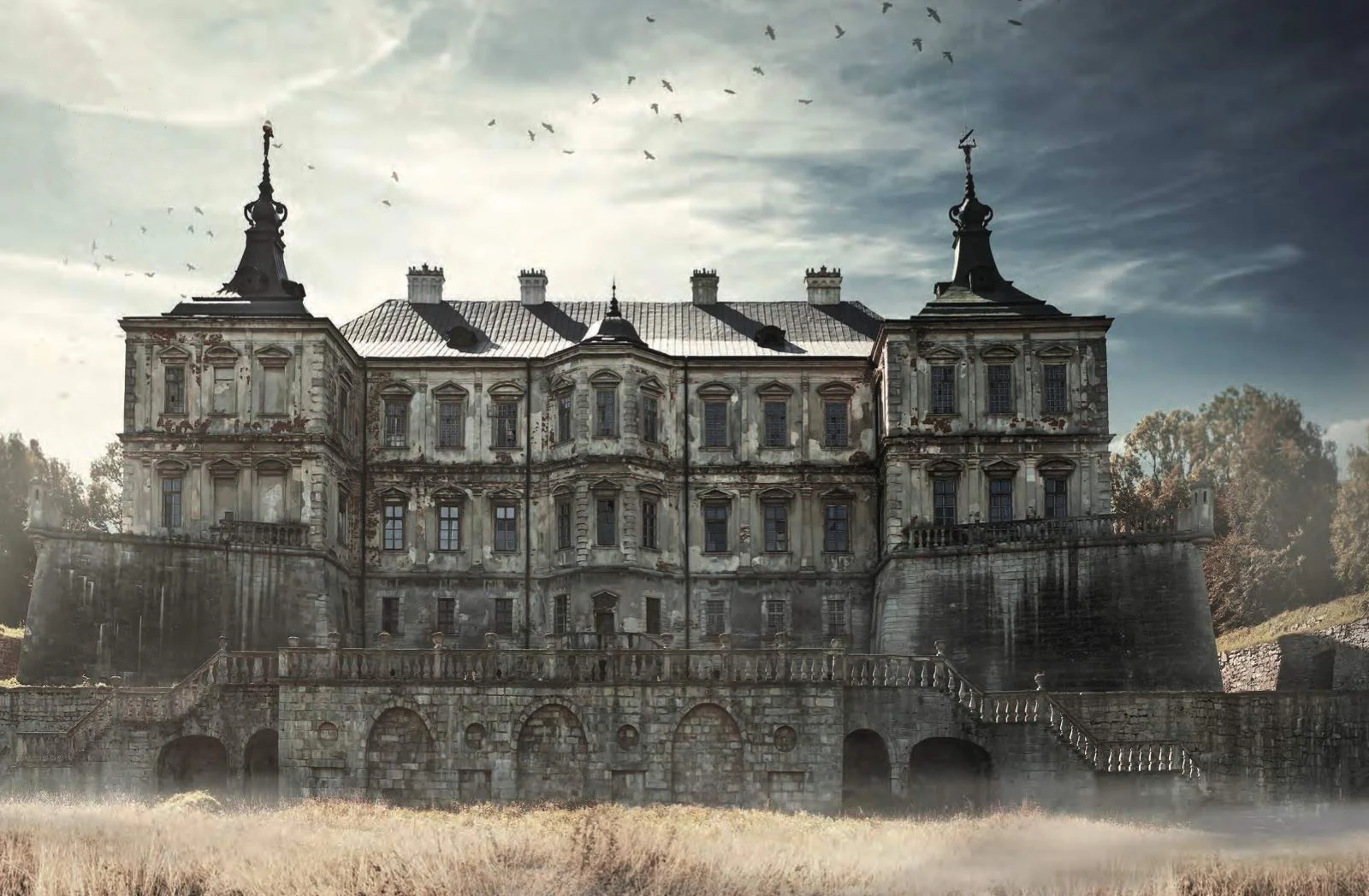 château de Pidhirsti en Ukraine