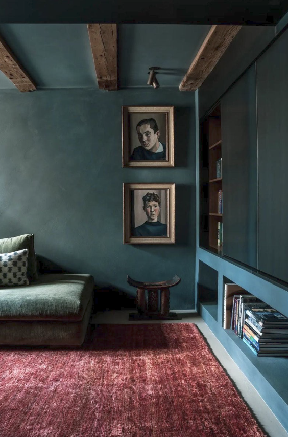 moody-lime-wash-wall-vintage-eclectic