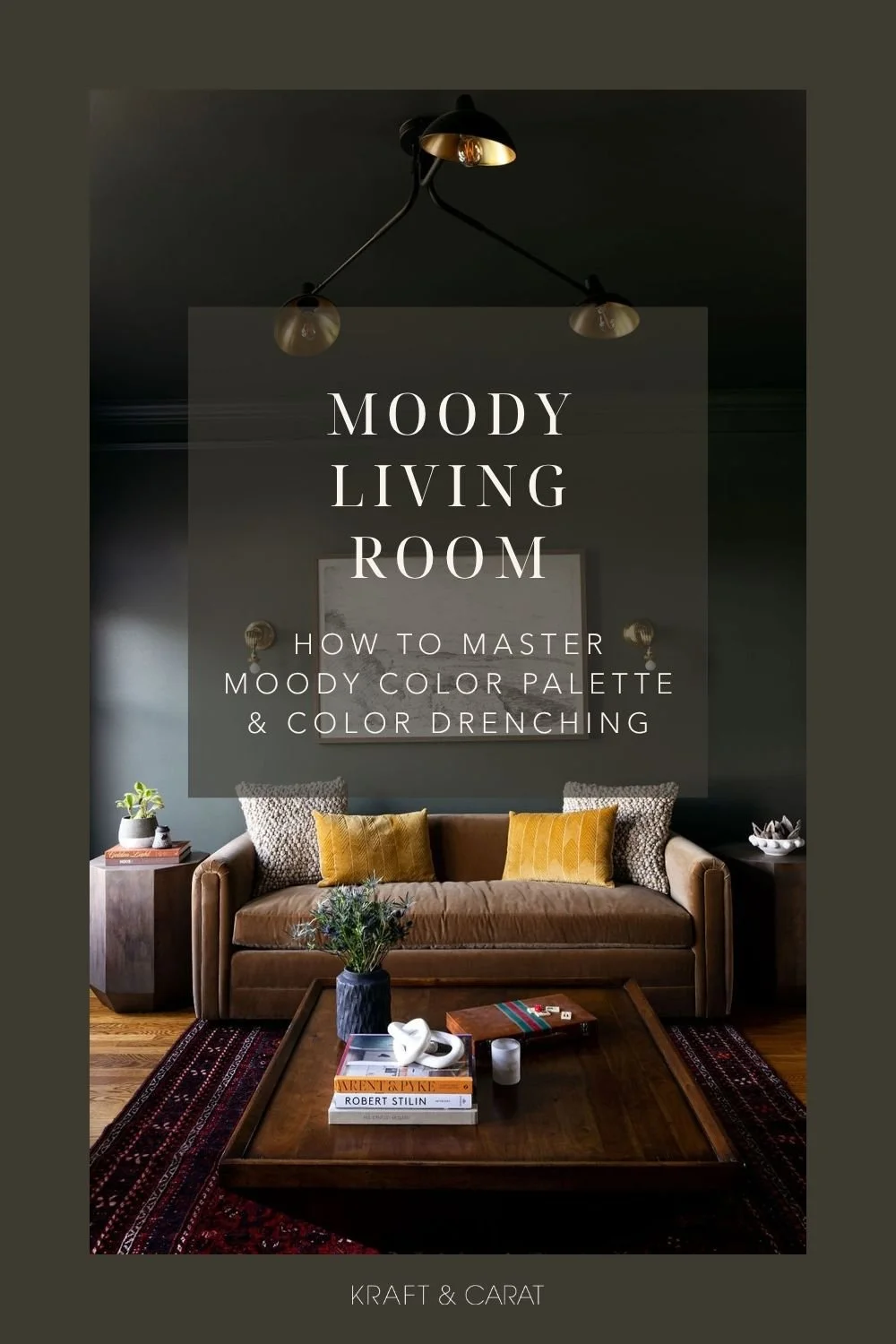 moody living room