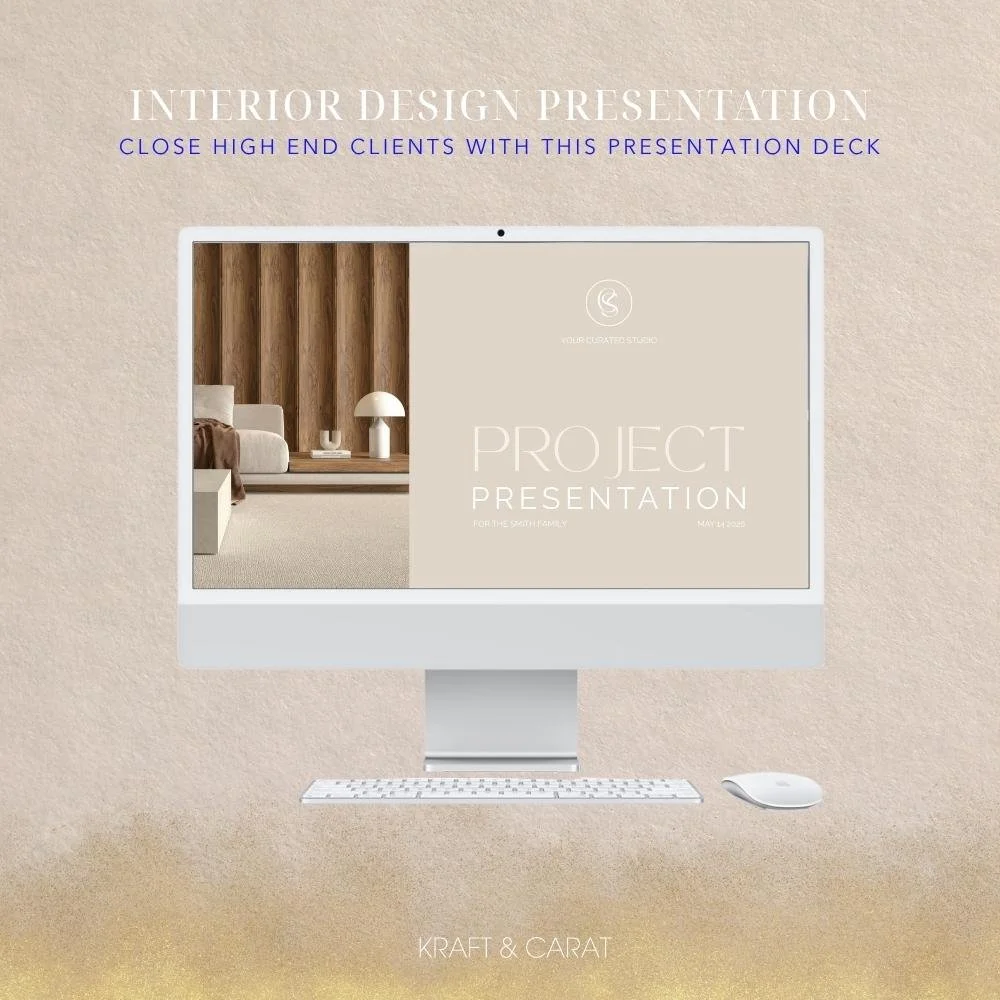 THE 4-PHASE INTERIOR DESIGN PRESENTATION FRAMEWORK