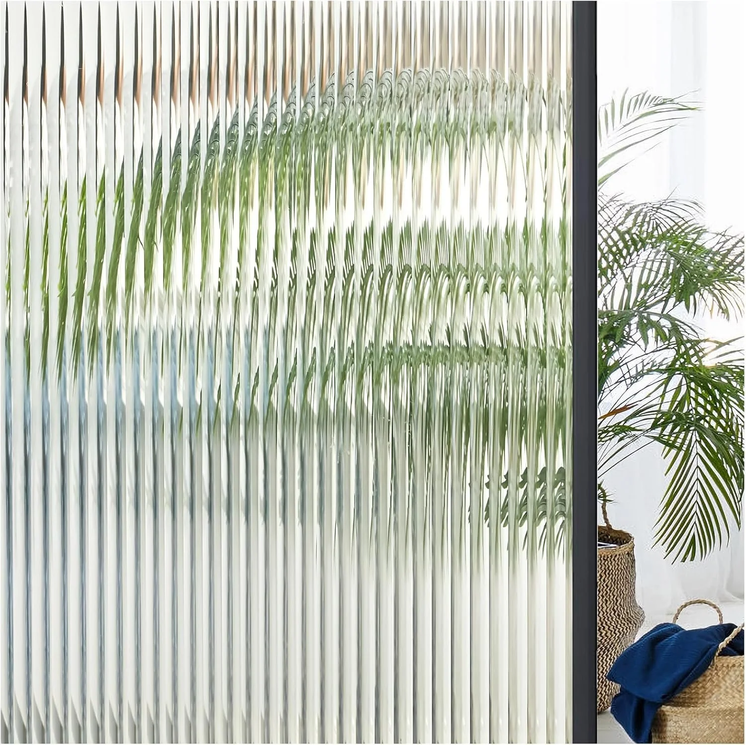 fluted glass window film