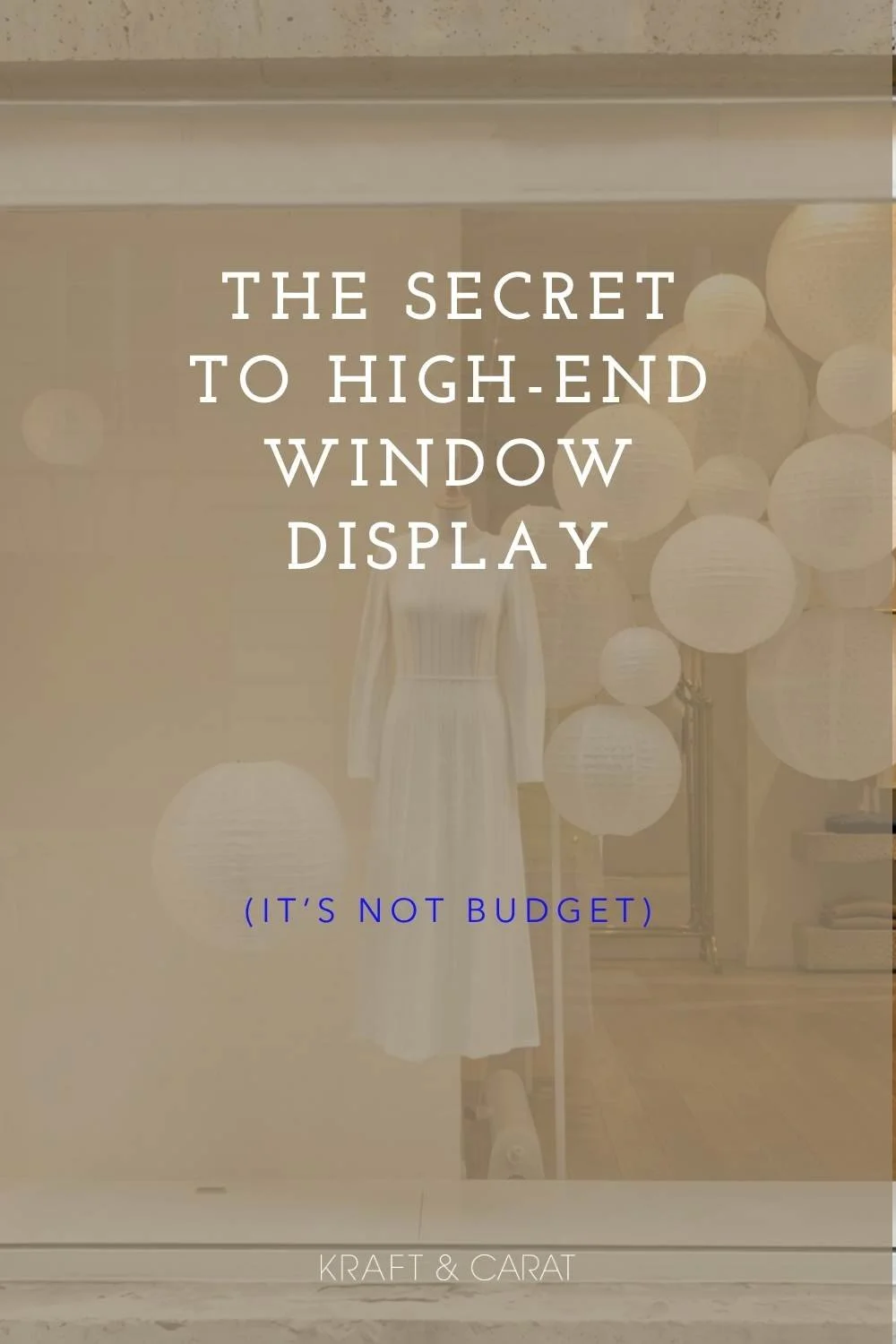 Visual Merchandising Display Ideas | Luxury Storefront Design &amp; Strategy