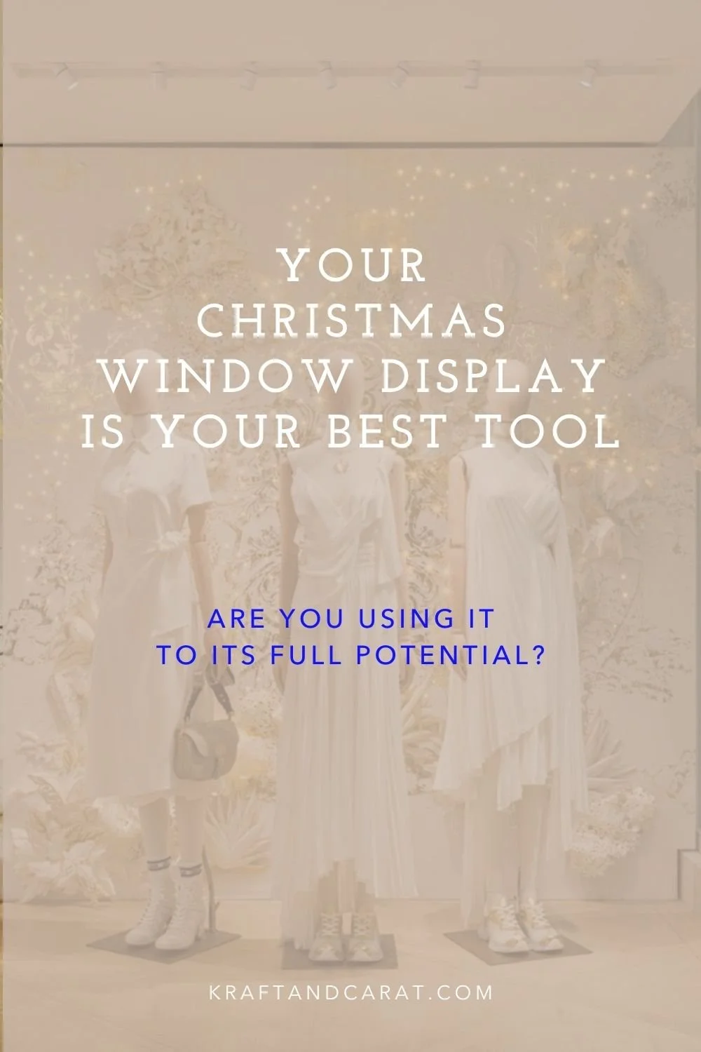 christmas window display techniques ⟡ storytelling retail visual merchandising