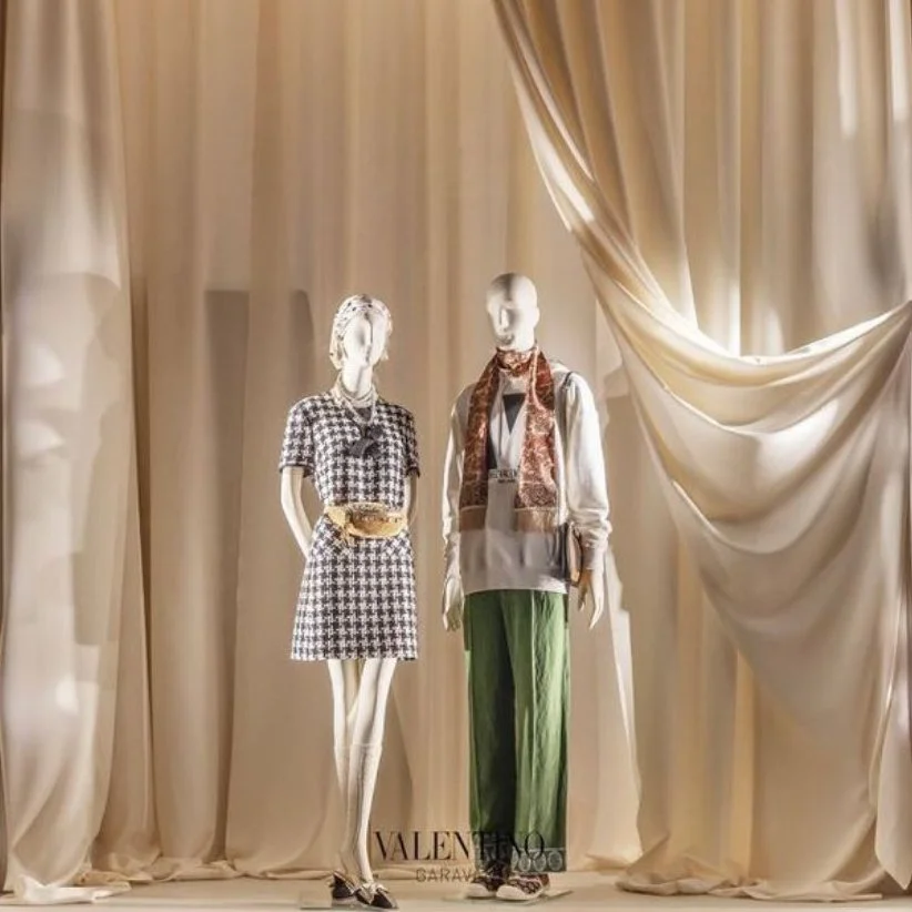 The Fabric Hack: How to Fill a Large Storefront on a Small Budget