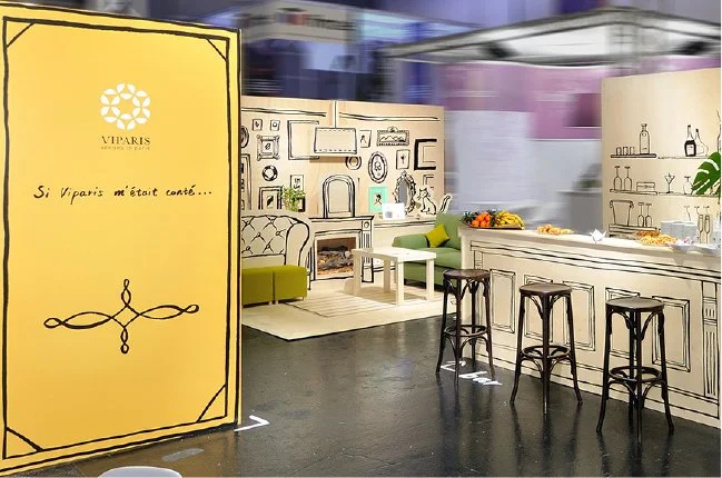 Viparis 2D booth