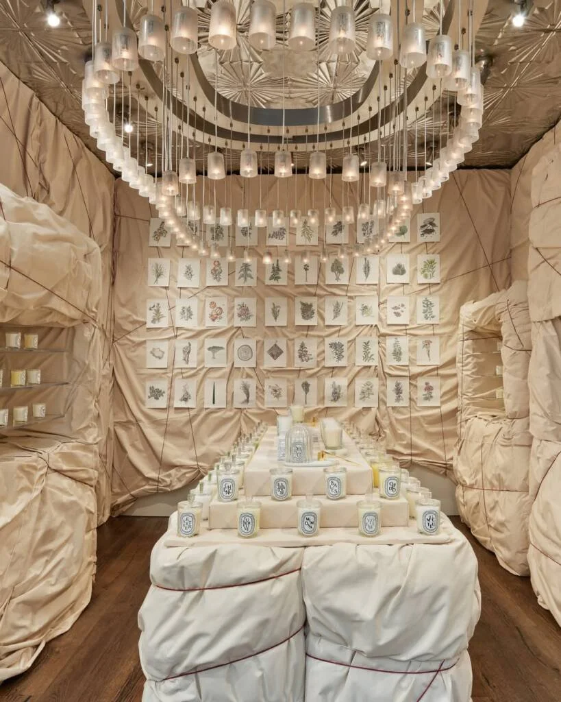 Diptyque in-store activation, New York