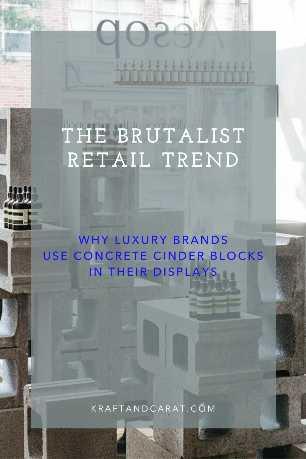 Minimalist Storefront Design | Visual Merchandising Ideas