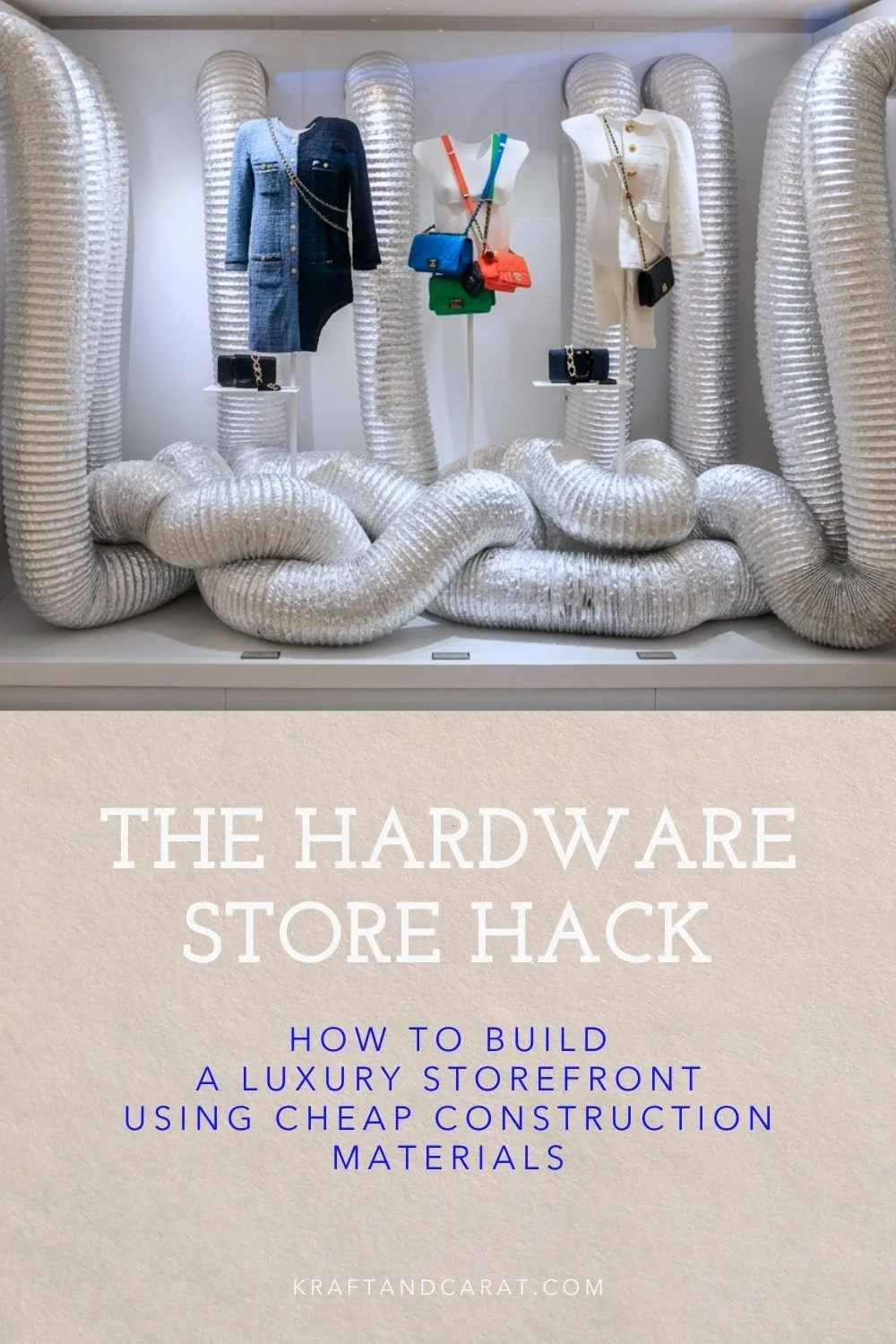 Retail Window Display Props | Industrial Visual Merchandising