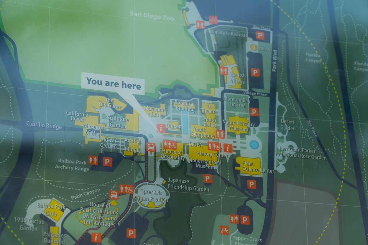 Balboa Park Map — wessoo