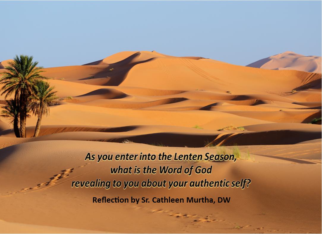 Reflection by Sr. Cathleen Murtha, DW