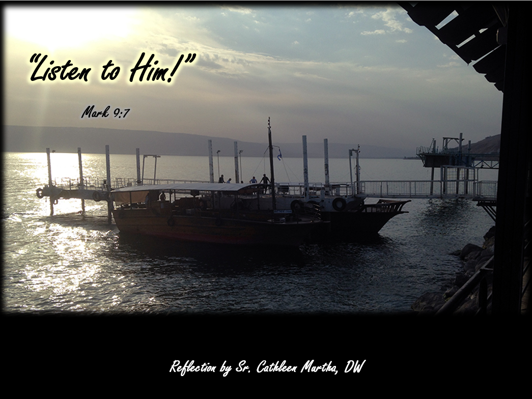 Reflection by Sr. Cathleen Murtha, DW