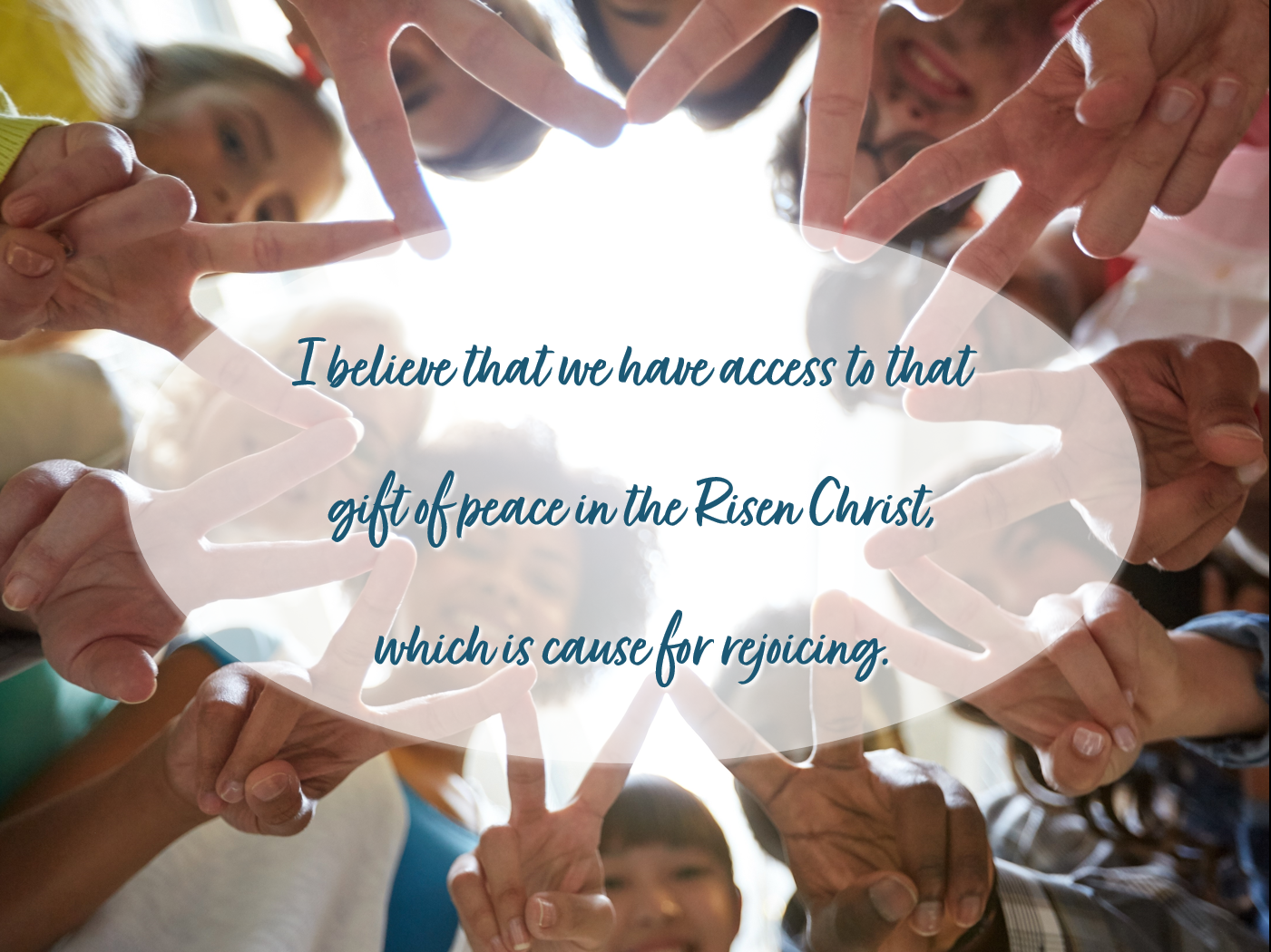 Reflection by Sr. Evelyn Eckhardt, DW