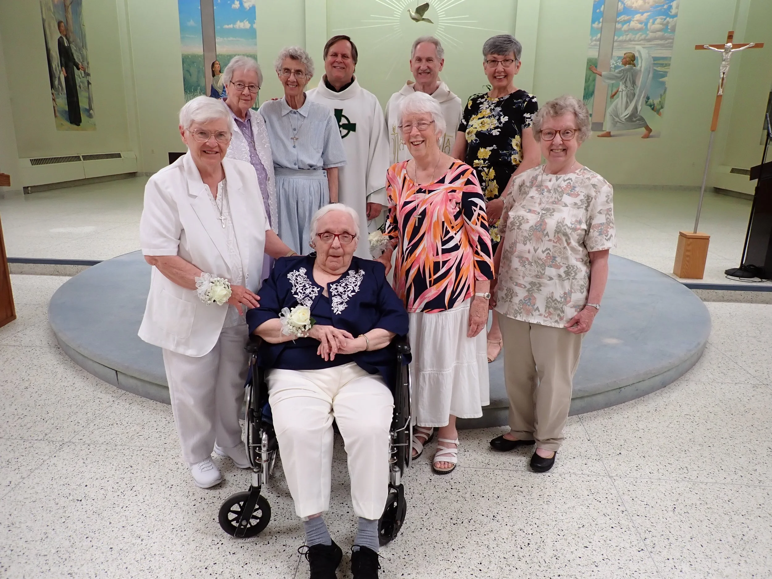 2022 Jubilarians Celebrate 75, 70, and 60 years of Profession