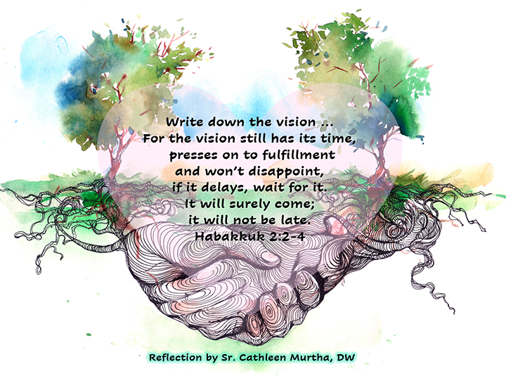 Reflection by Sr. Cathleen Murtha, DW