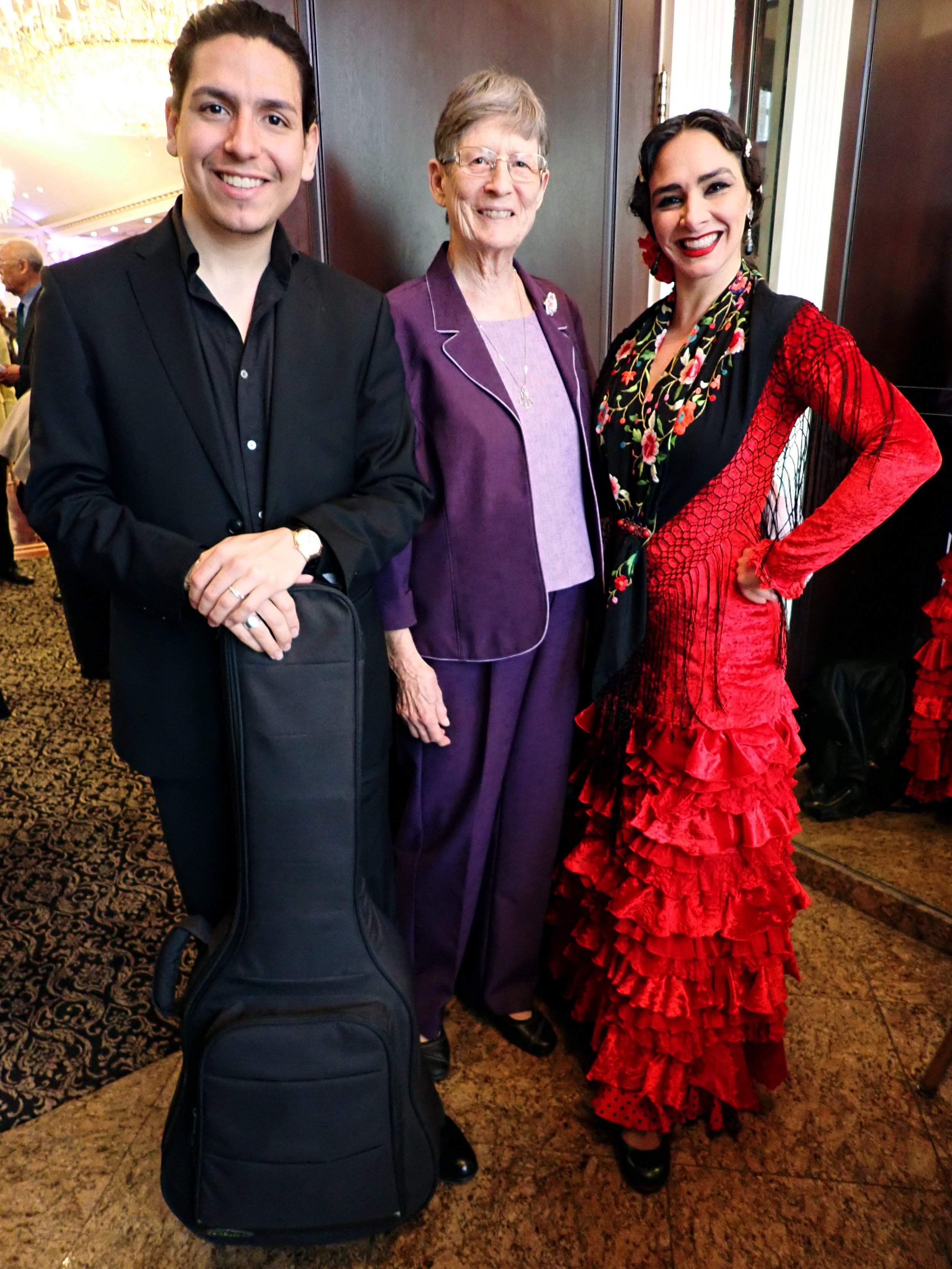  Sr. Marilyn Soeder reminisces about dancing Flamenco. 