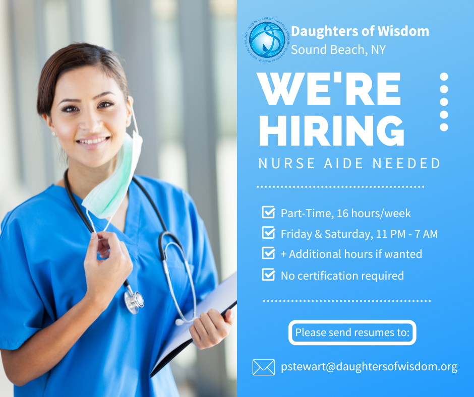 Nurse Aide Job Opening at Sound Beach