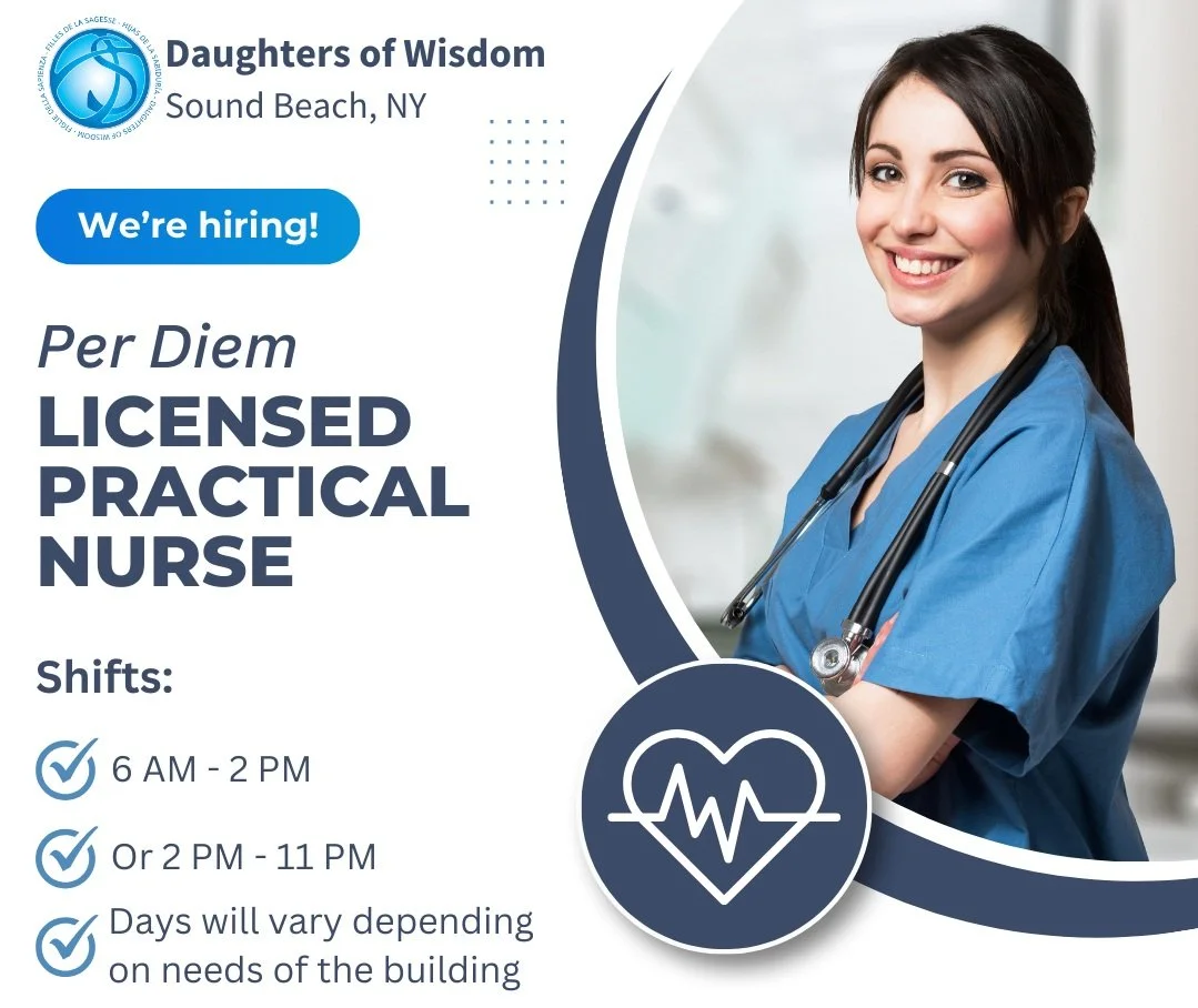 Per Diem Licensed Practical Nurse Job Opening at Sound Beach