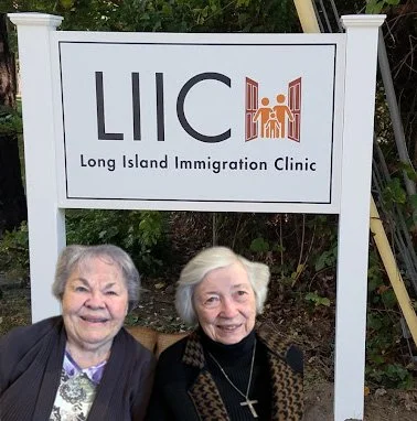 Sisters Named Volunteers of Month at Immigration Clinic