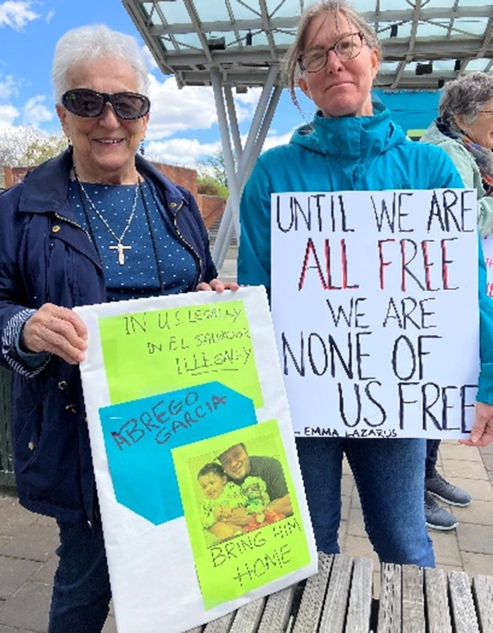   Supporting Their Neighbor and Senator