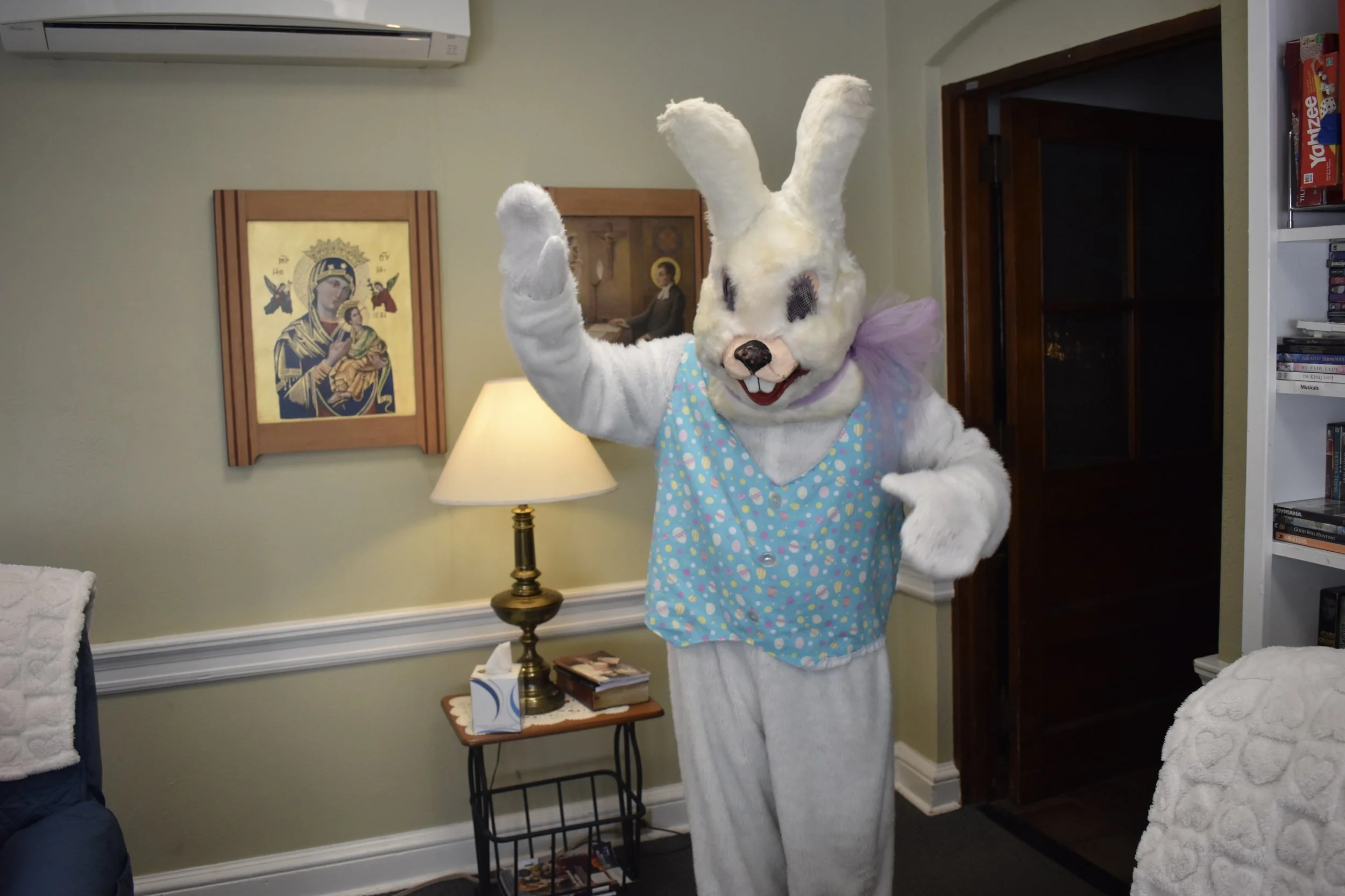Easter Bunny Tradition Continues at Our Lady of Perpetual Help
