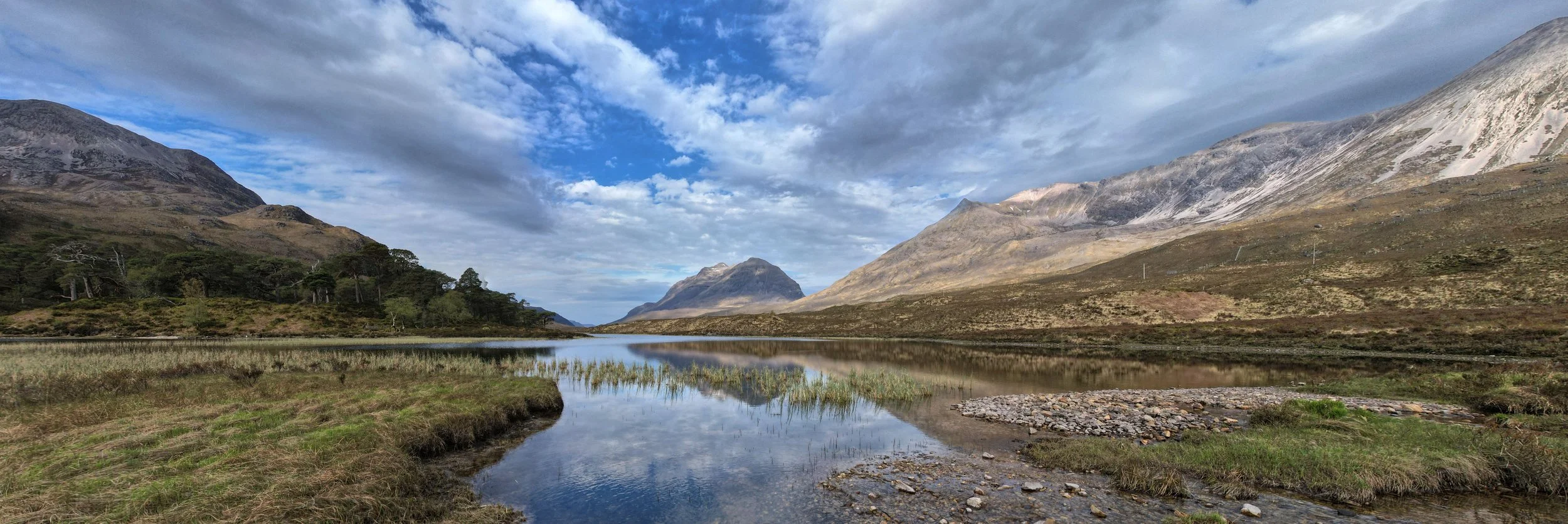 Liathach from Loch Clair