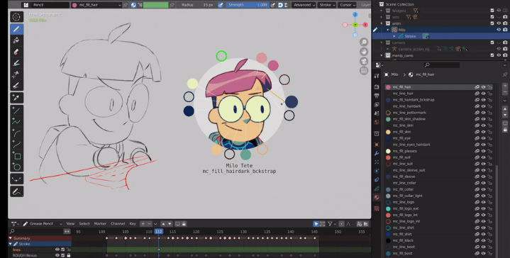 Blender 2D Animation: Get Started with Grease Pencil