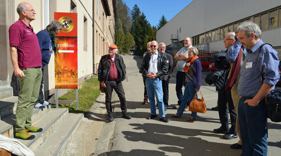 Begrüssung im Pop- und Rockmuseum in Niederbüren