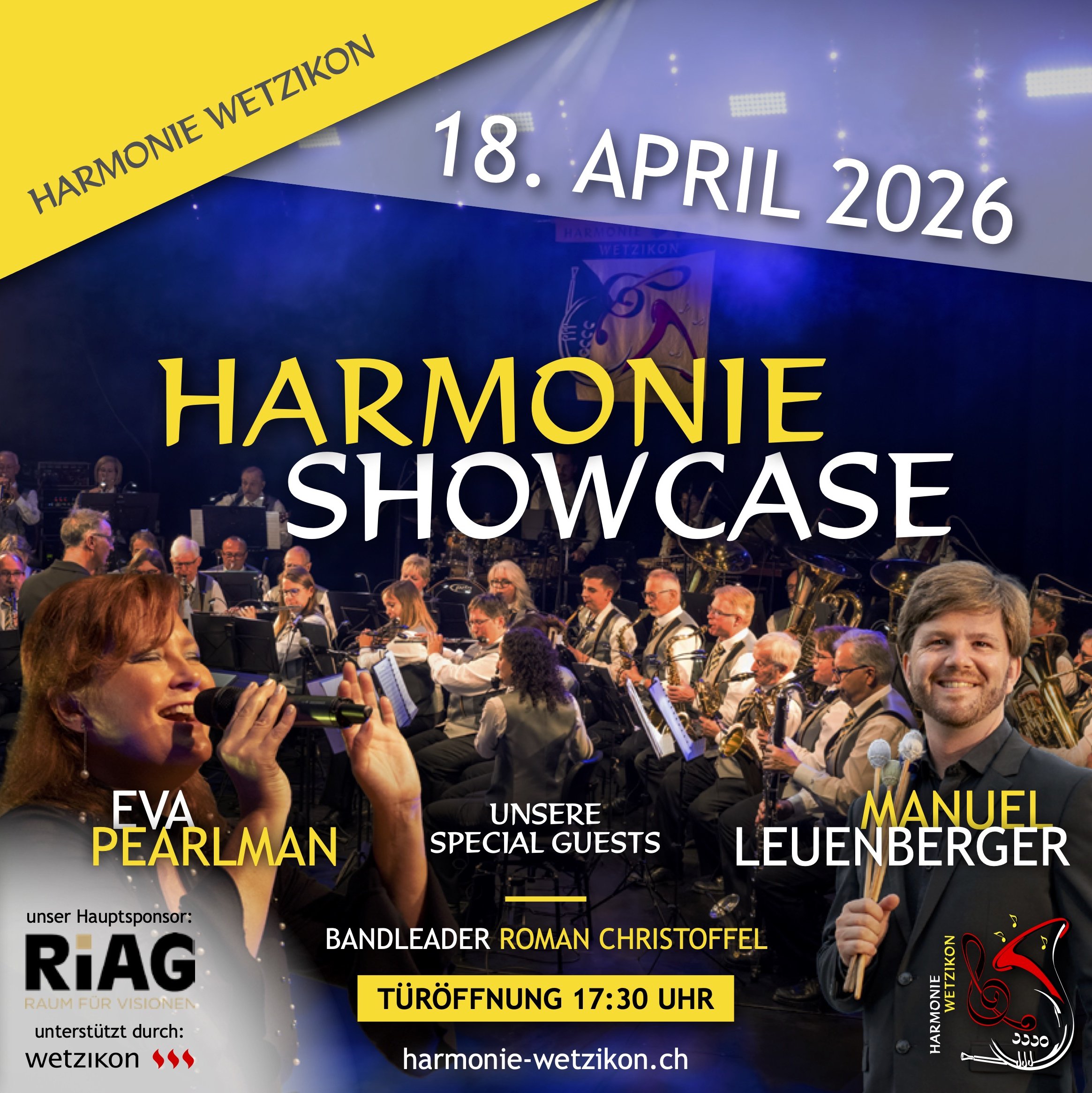 Showcase mit der Harmonie Wetzikon