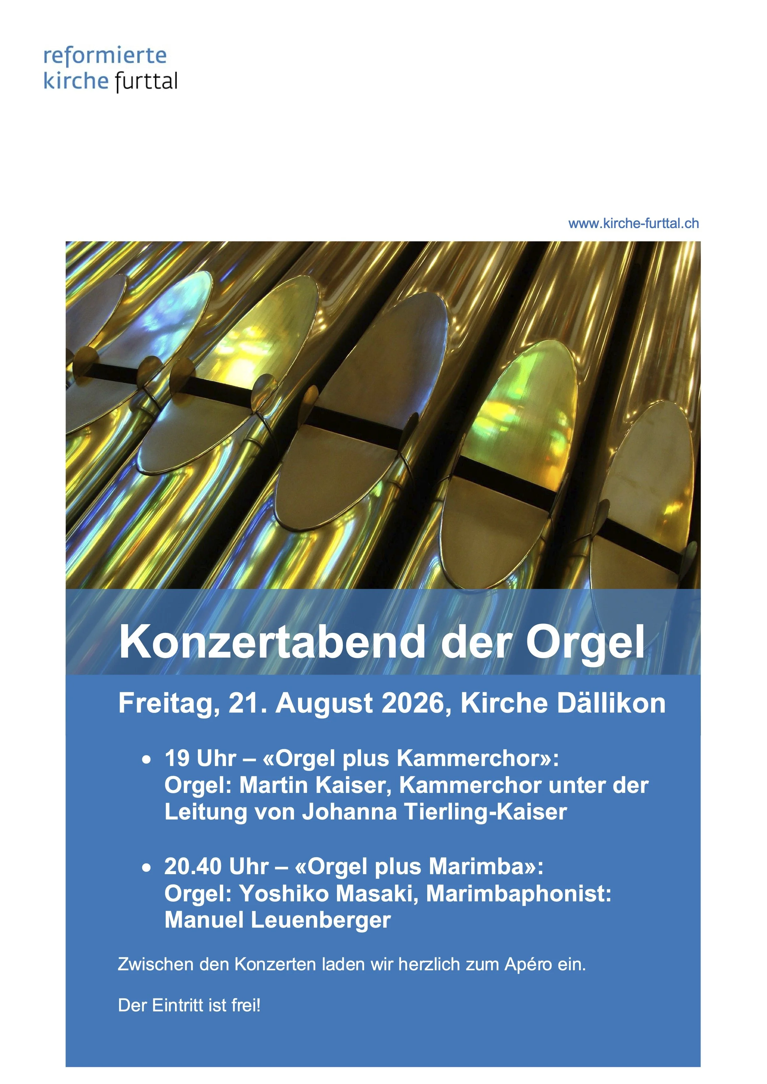 Marimba und Orgel - mit Yoshiko Masaki