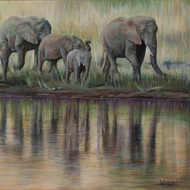 #ivory #towers #painting #oils #wildlife