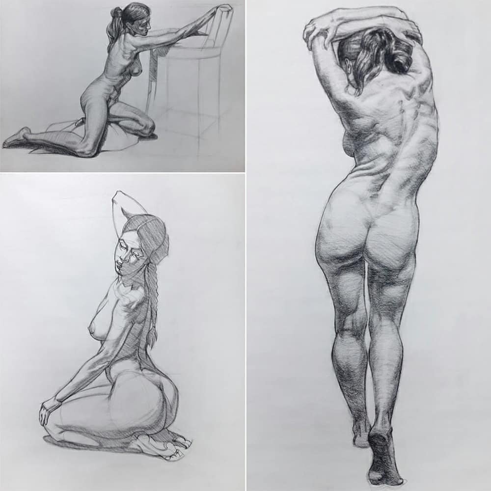 Back to the drawing board!! Really enjoying this Watts Atelier course...rekindling old skills and learning some new ones...strongly recommend this course for anyone wanting to learn how to draw;) Thanks Michael Piper for recommending  this course....