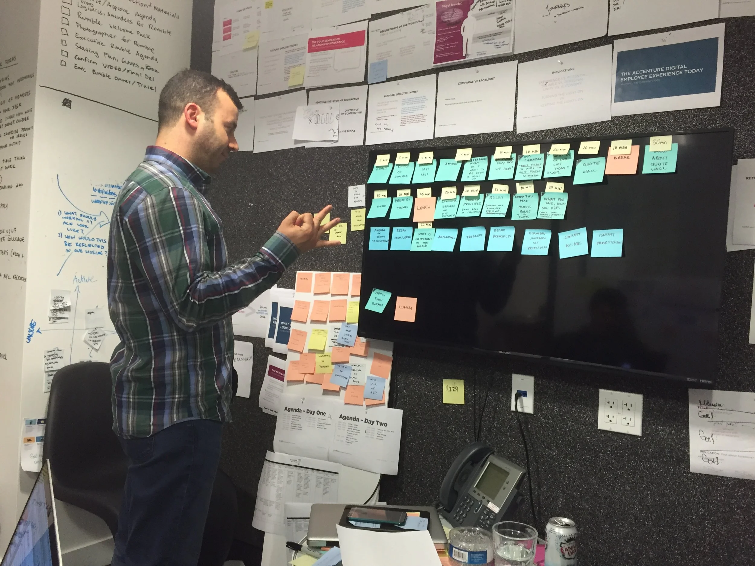 Mapping out the research process