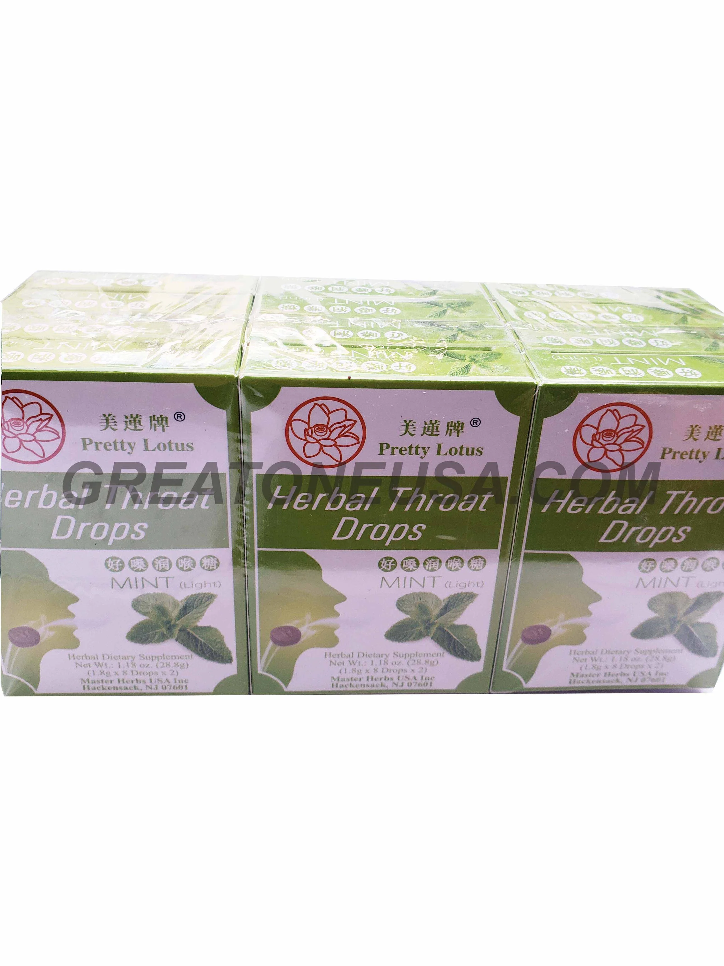 9Z66236 SAN JIN HERBAL THROAT DROPS (MINT LIGHT) 三金喉糖輕薄荷 