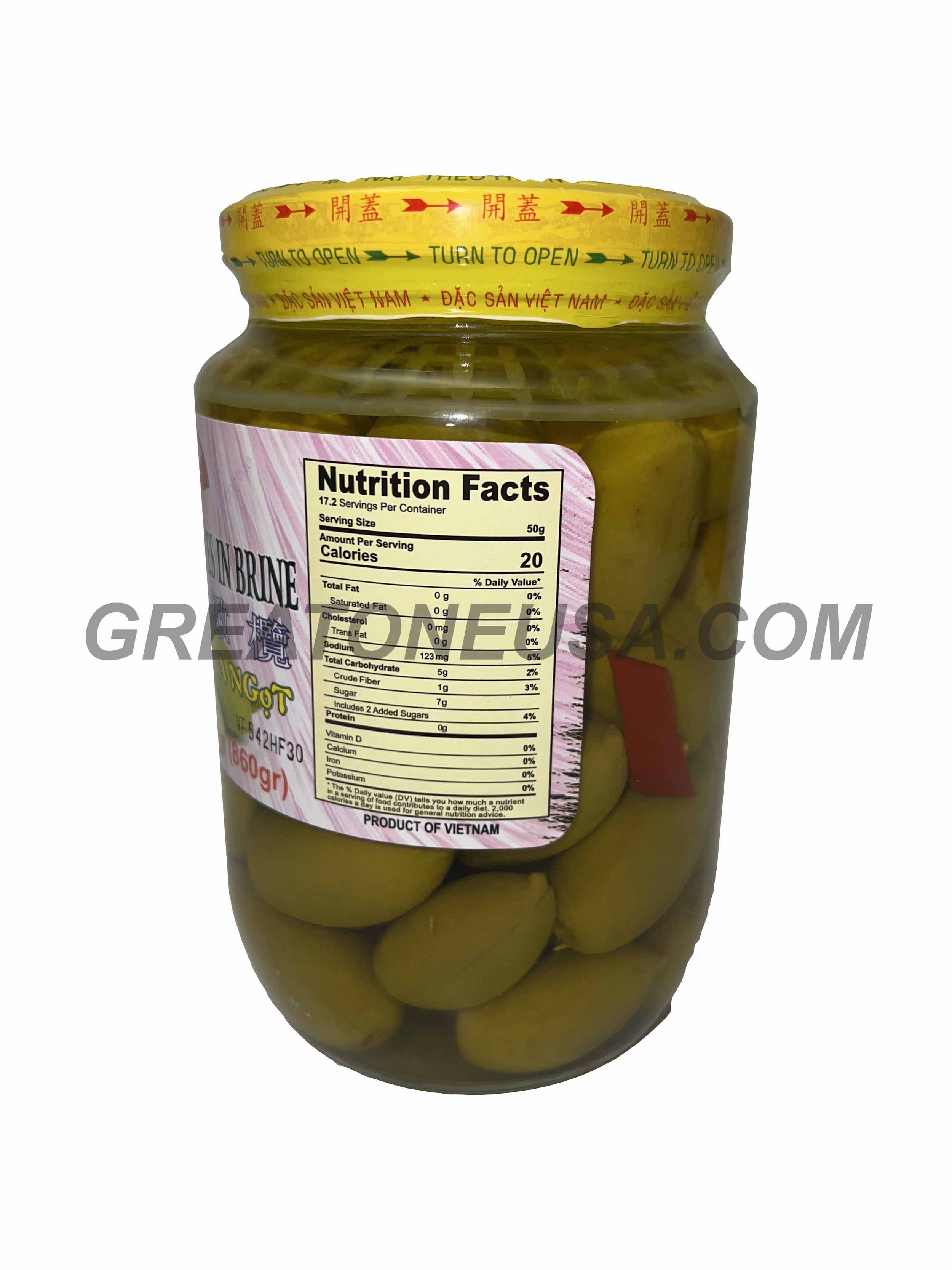 V03130 CAF PICKLED OLIVES IN BRINE