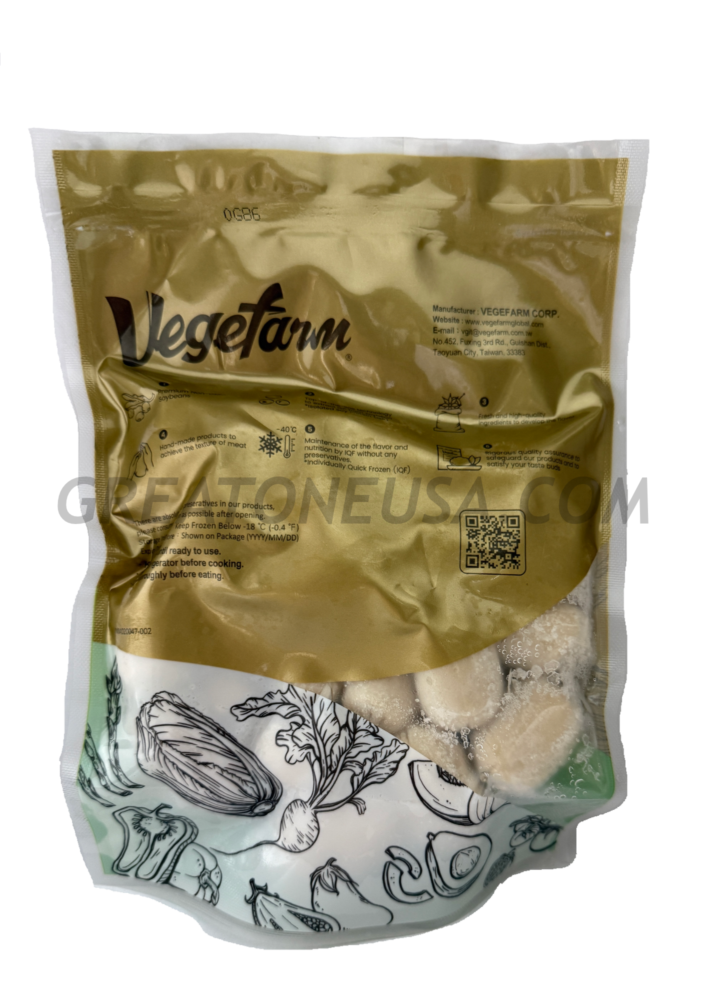 D125V VEGE FISH BALL 260G X 30bags WM BK.png