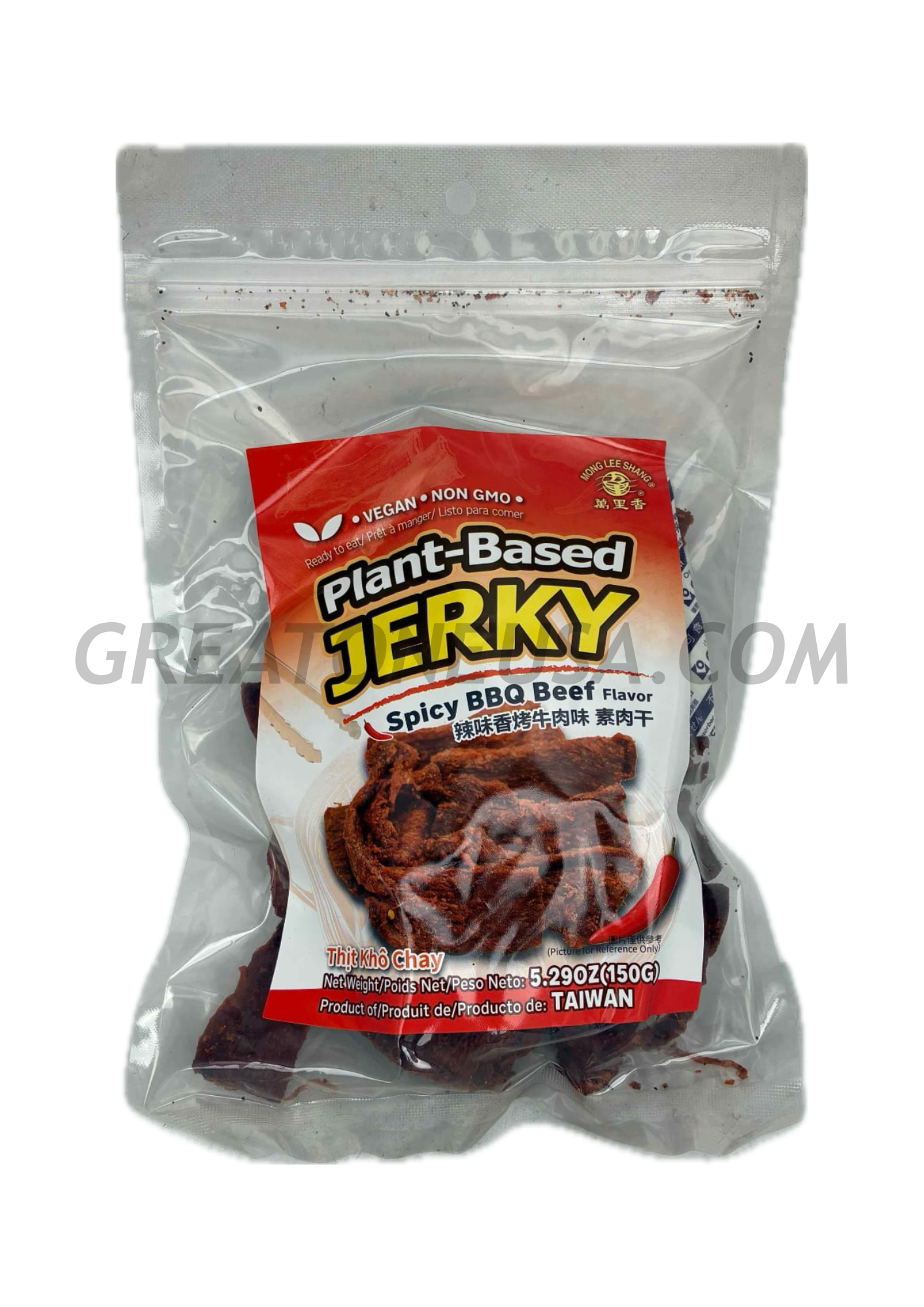 72867 MLS VEGAN JERKY SPICY BBQ BEEF FLAVOR 5.3OZ X 36P GOF.png