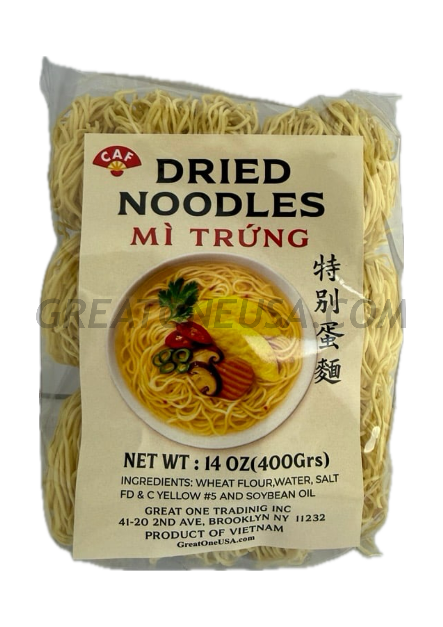 V01107 CAF SPECIAL DRY THIN EGG NOODLE 越式幼條全蛋麵