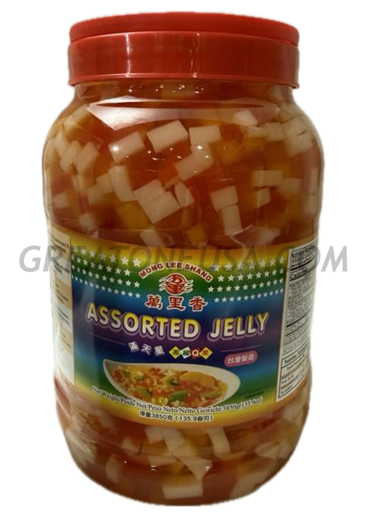 82930 MLS RAINBOW JELLY TOPPING KONJAC萬里香三色Q果