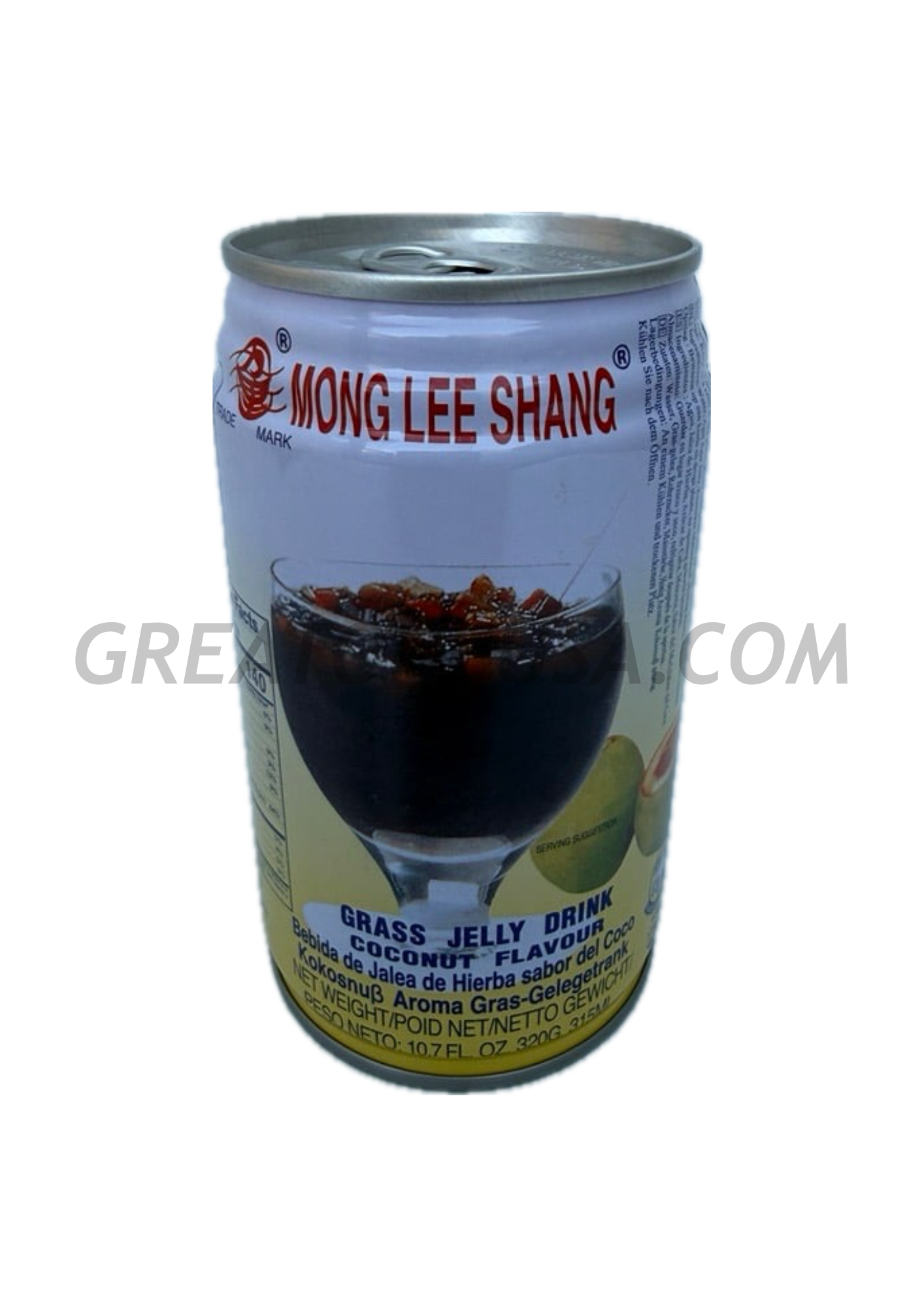 20020 MLS COCONUT GRASS JELLY DRINK 萬里香椰汁涼粉露
