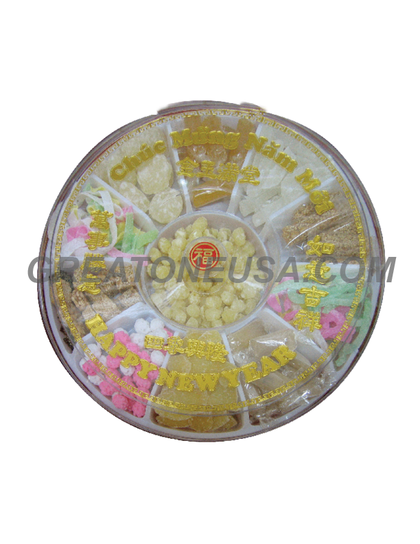 V0043B ASSORTED SWEET FRUITS 賀年糖果(轉盤)