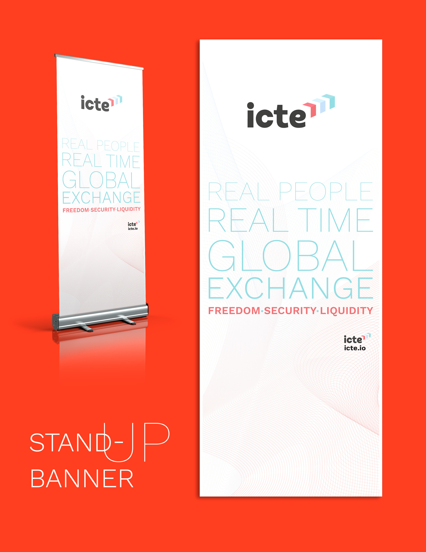 ICTE Stand-Up Banner