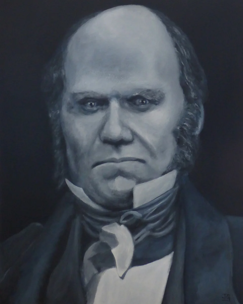 Portrait of Charles Darwin