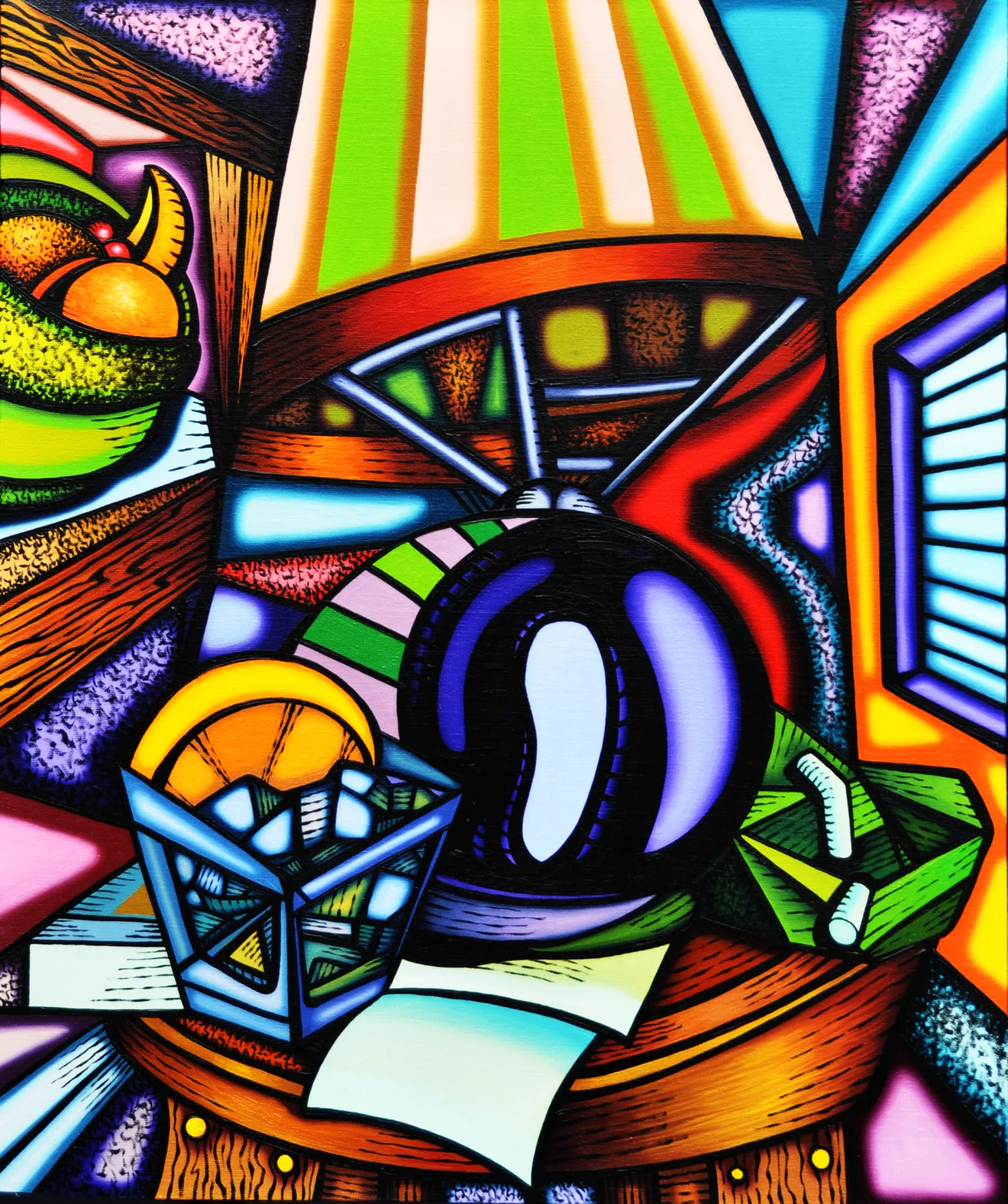 Still Life with Notes for a Speech (Old Fashion)