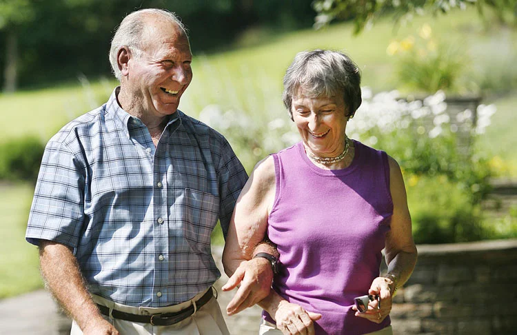 20 acres of park-like grounds for exercise, strolling or relaxation.