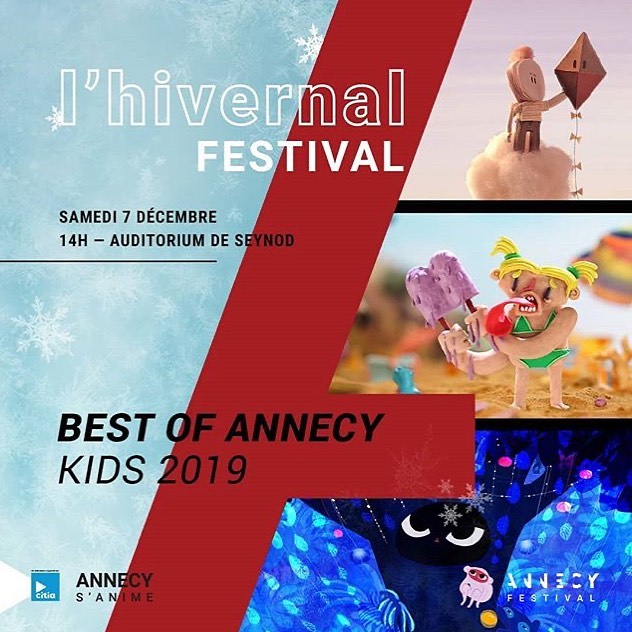 WOW! We are extremely grateful that @annecyfestival  chose @heatwave.animation to the &ldquo;Best of Annecy: KIDS&rdquo; screenings. We are really happy to be one among  the 7 fantastic animated shorts to travel to festivals all over the world with t