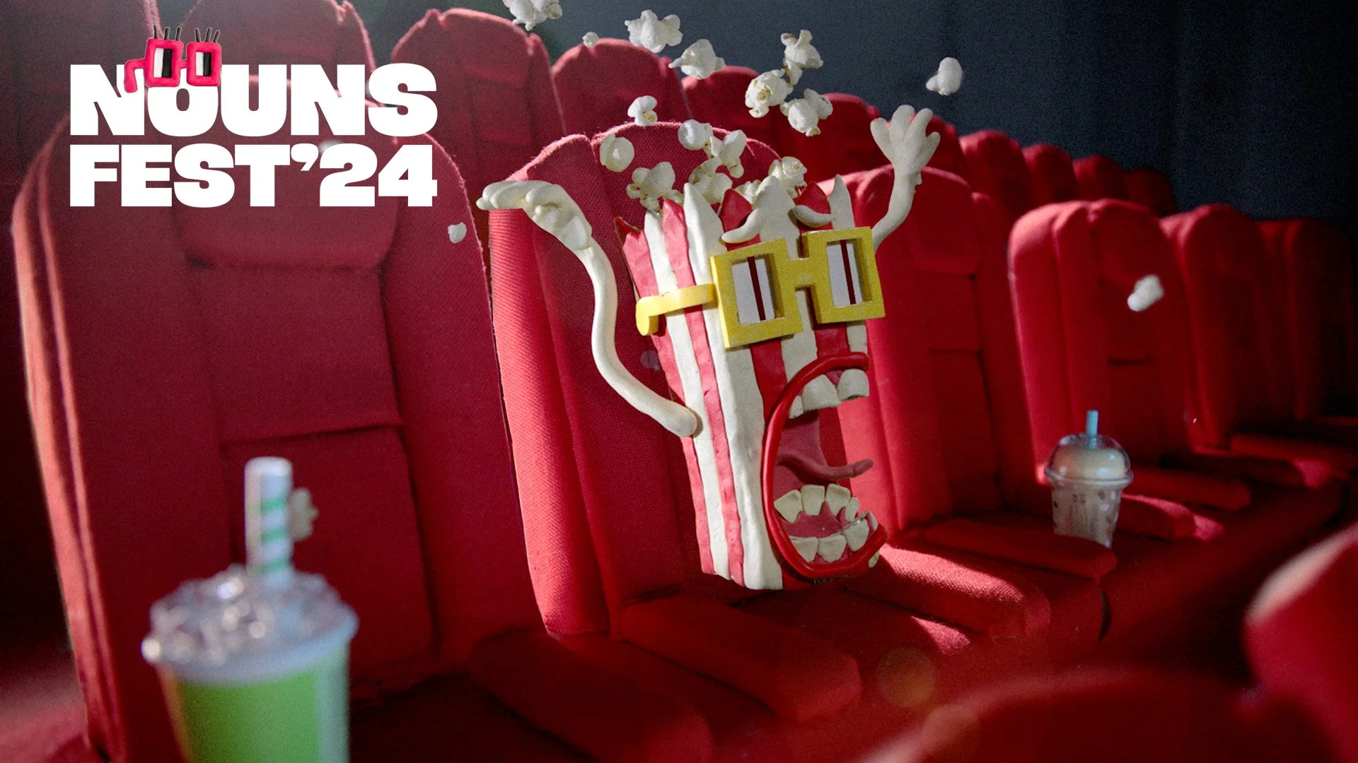 Poppy Goes to the Movies by Fokion Xenos & Sefanos Pletsis | Nouns Fest