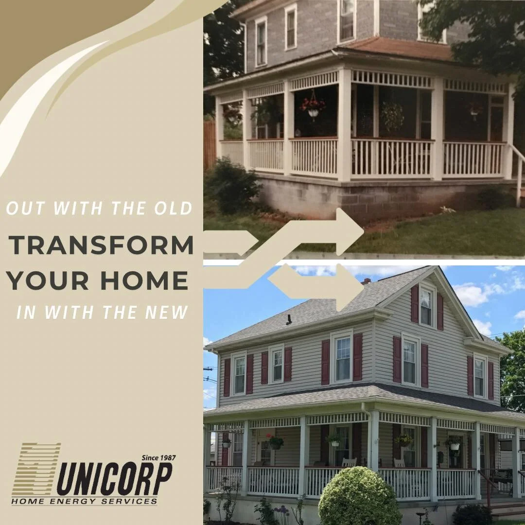 Our team completed a full transformation on this home with new Windows, Siding, &amp; Roofing! 👏

We&rsquo;d love to hear how we can help you transform the exterior of your home with our premium, cost-efficient products! 

#Roofing #Windows #Siding 