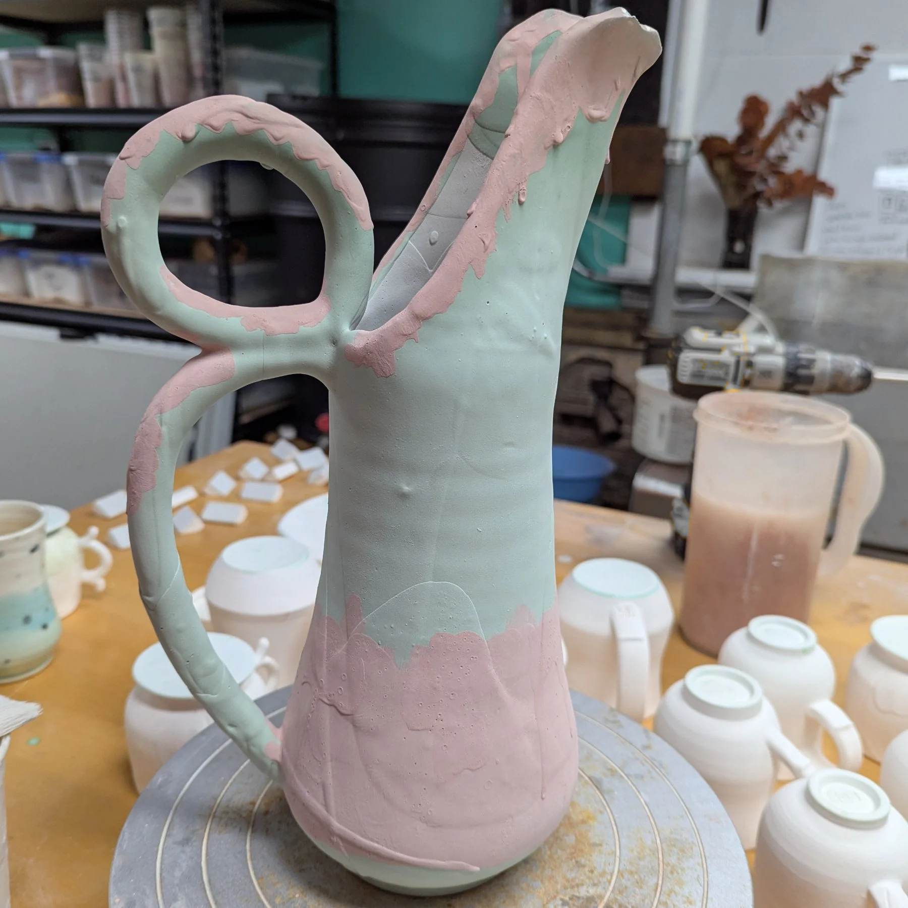 Nicholas Rebekah Pitcher Glazing - Rebekah Nicholas.jpg
