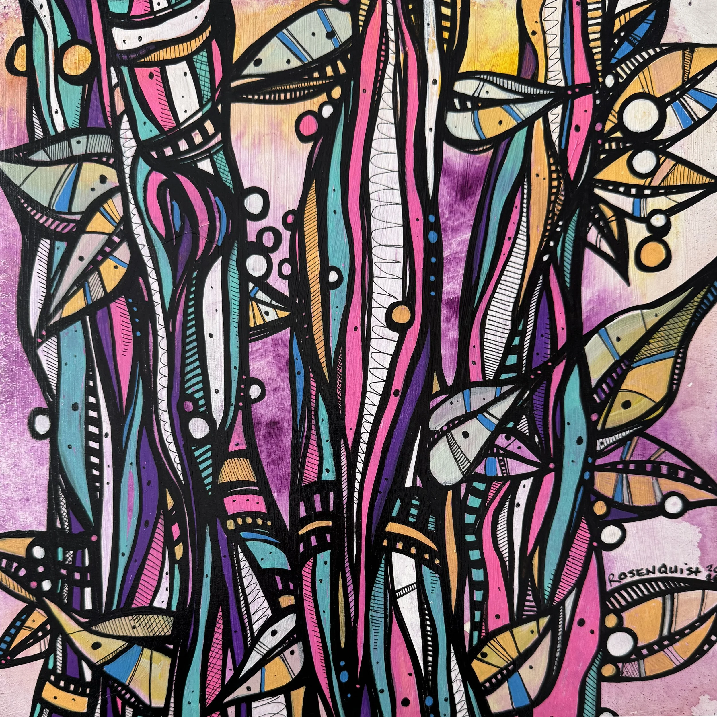 Rosenquist_2026_CosmicGarden_12x12 - Shelly Rosenquist.jpg